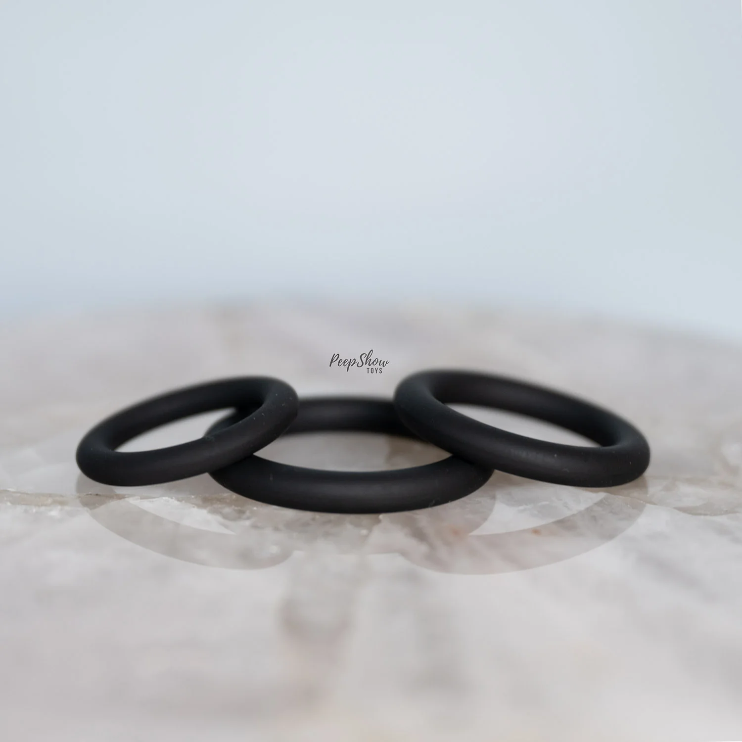 3-Ring Explore Kit, Firm Cock Rings 3 Sizes - Image 5