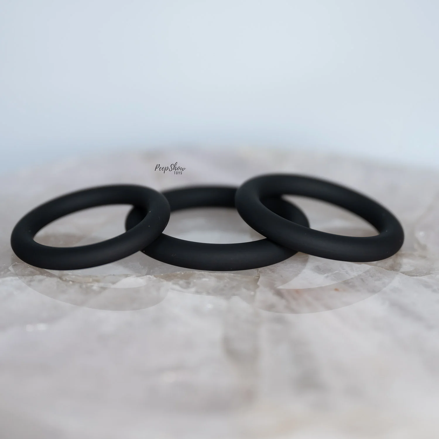 3-Ring Explore Kit, Firm Cock Rings 3 Sizes - Image 6