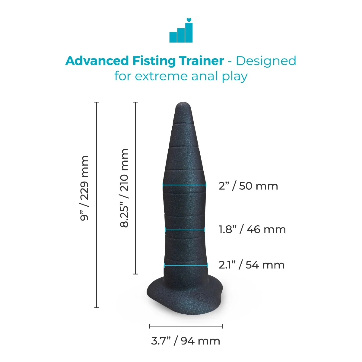 9 Inch Anal Fisting Trainer - Image 5
