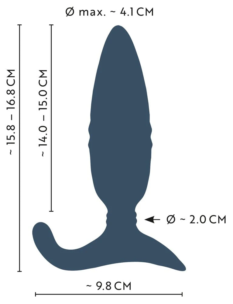 Anos RC Thrusting Butt Plug Vibrator - Image 4