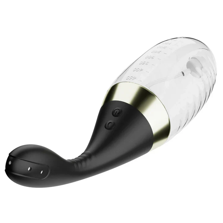 Aqua Jet Vibrating Anal Douche Cleaner - Remote Control Silicone Enema - Image 5