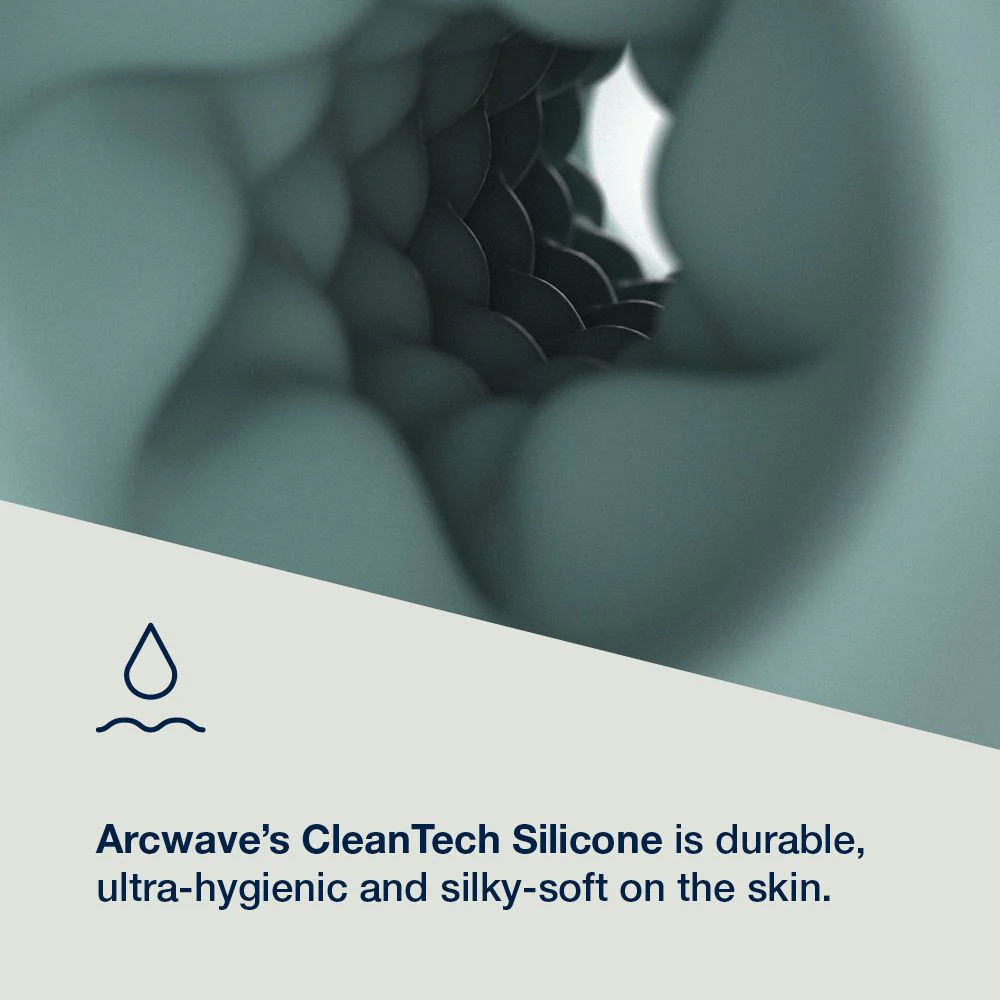 Arcwave Pow - Soft Silicone Penis Stroker with Air Pressure Valve - Image 10