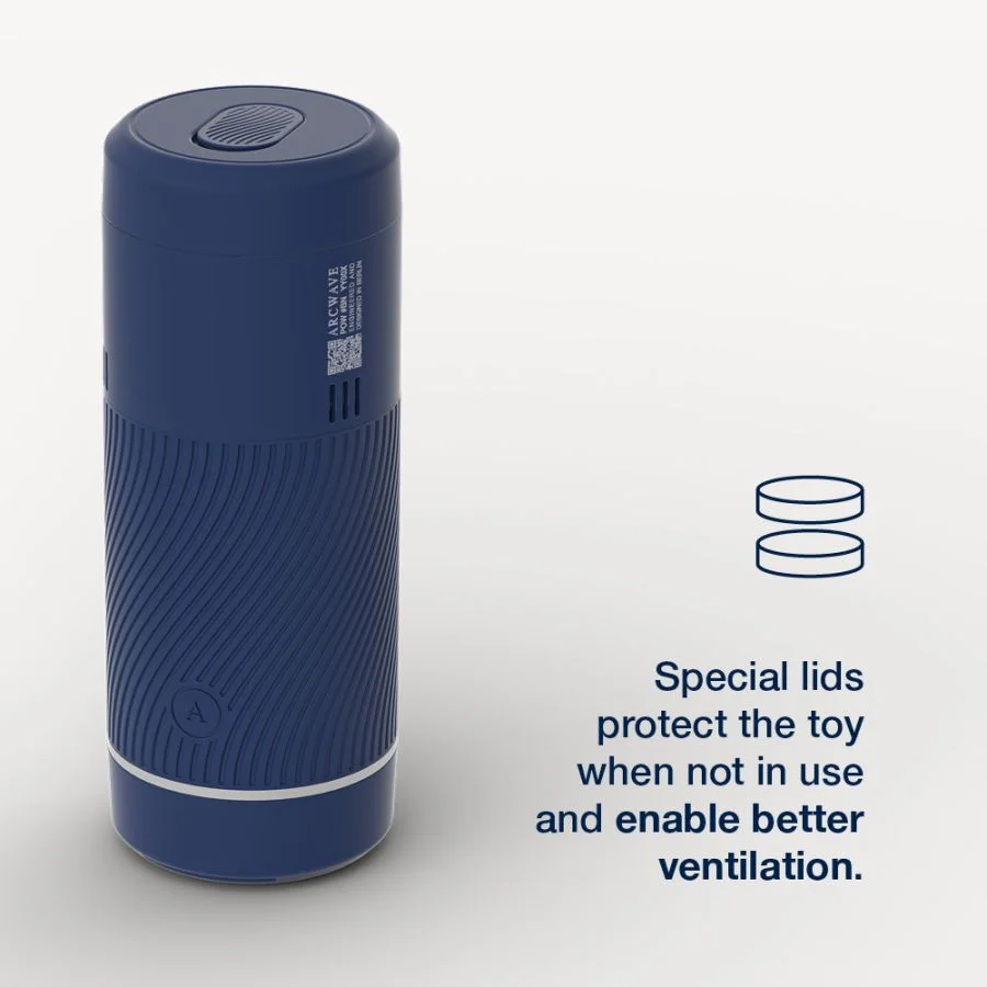 Arcwave Pow - Soft Silicone Penis Stroker with Air Pressure Valve - Image 5