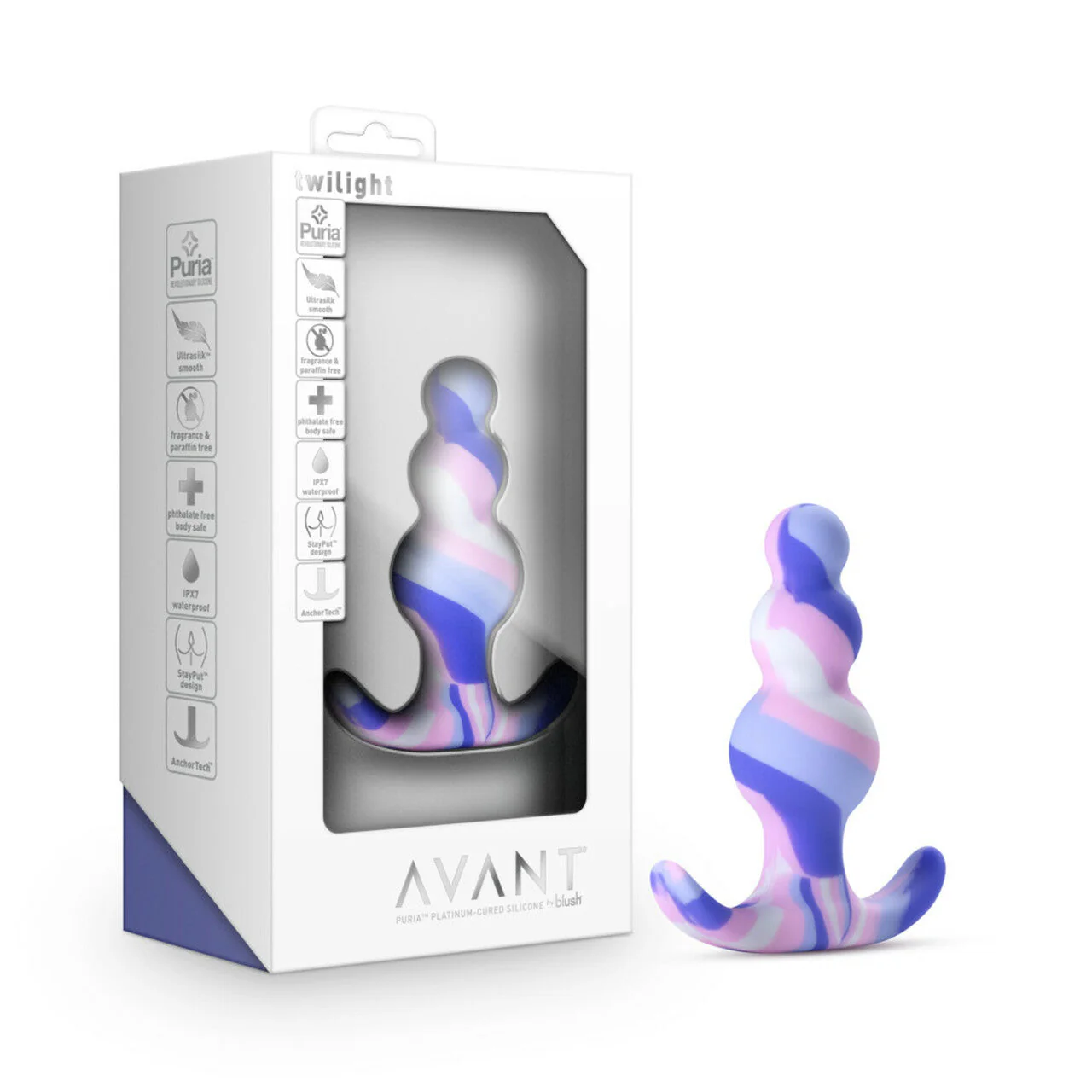 Avant Twilight - Beaded Silicone Plug - Image 8