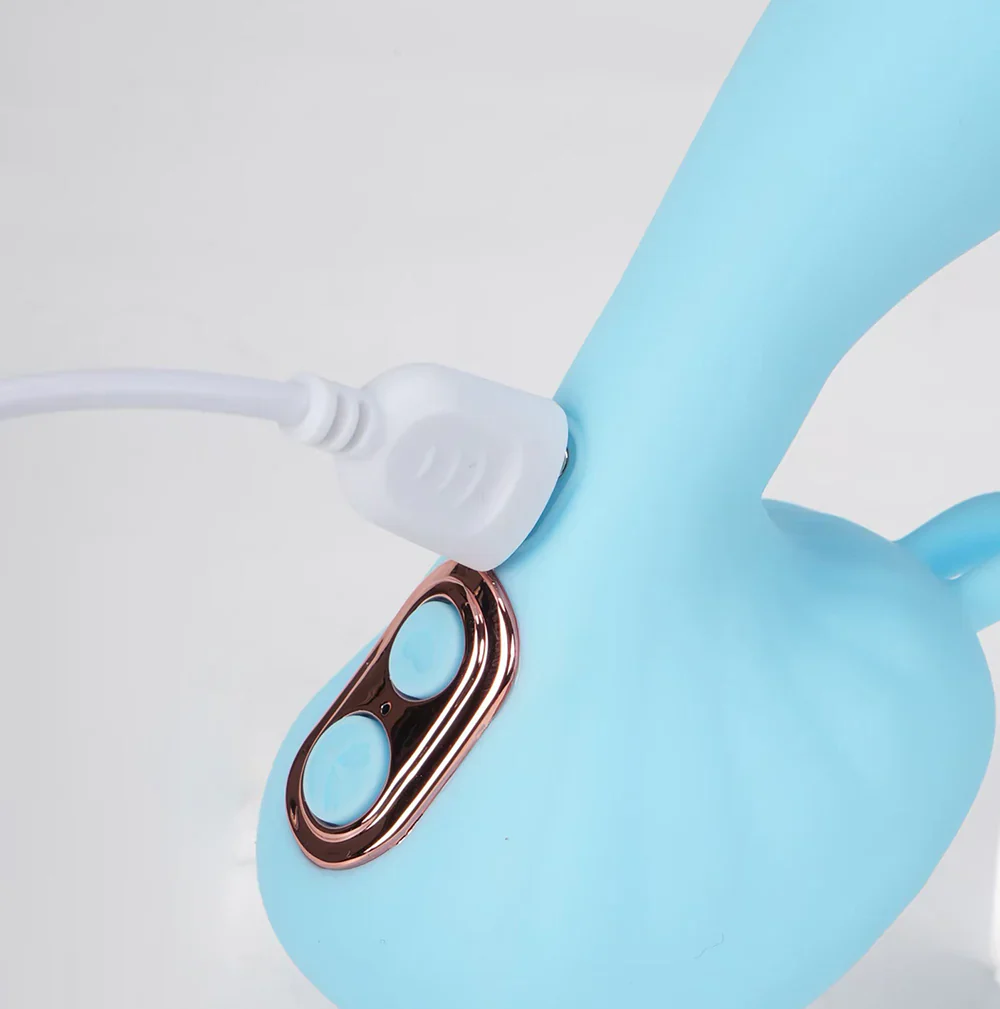 Averi 10-function Rabbit Ears Vibrator with Soft Grinding Base - Image 6