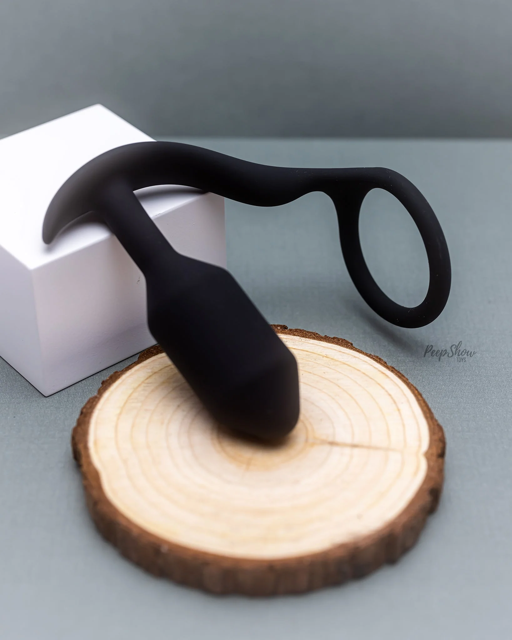 b-Vibe Snug and Tug Weighted Butt Plug + Cock Ring