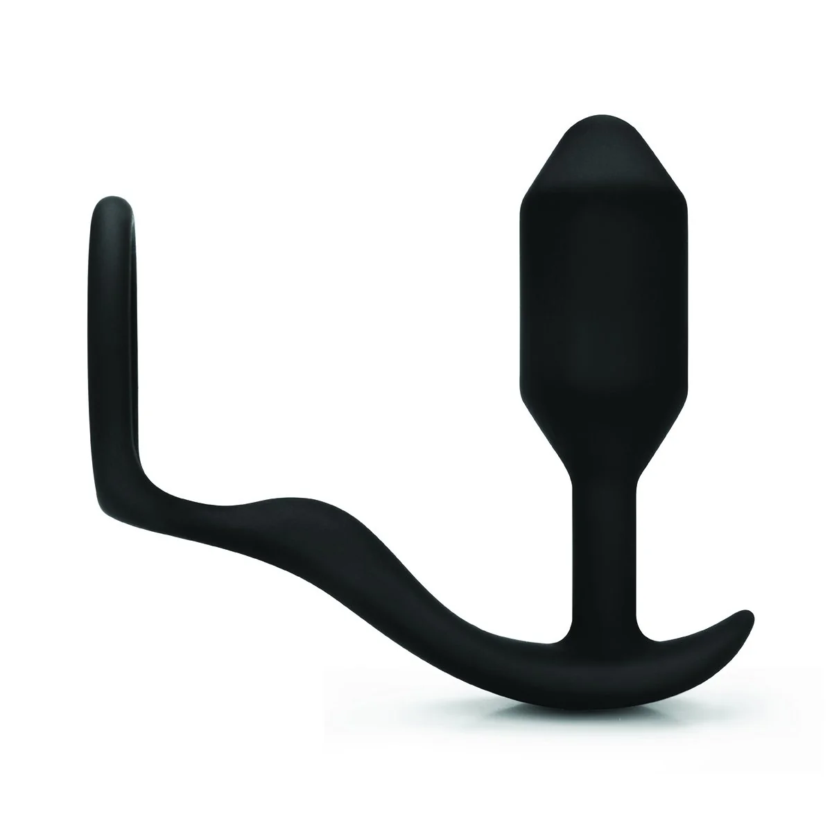 b-Vibe Snug and Tug Weighted Butt Plug + Cock Ring - Image 2