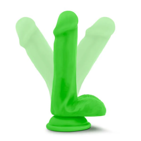 Blush Neo Elite 6 Inch Silicone Dual Density Suction Cup Dildo - Image 6