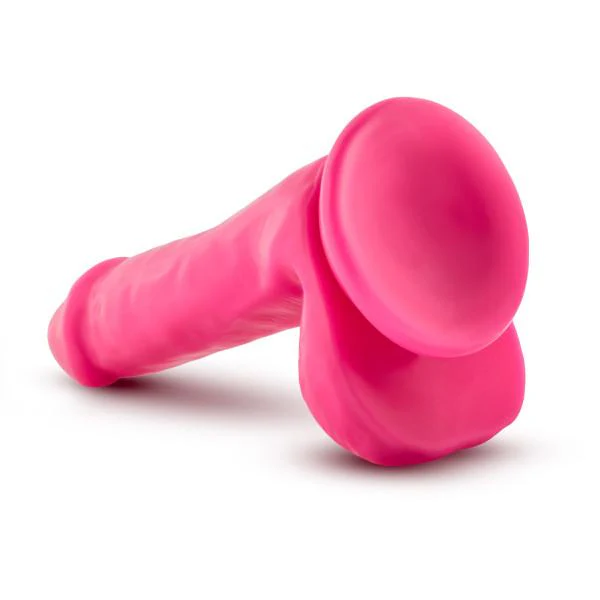 Blush Neo Elite 6 Inch Silicone Dual Density Suction Cup Dildo - Image 8