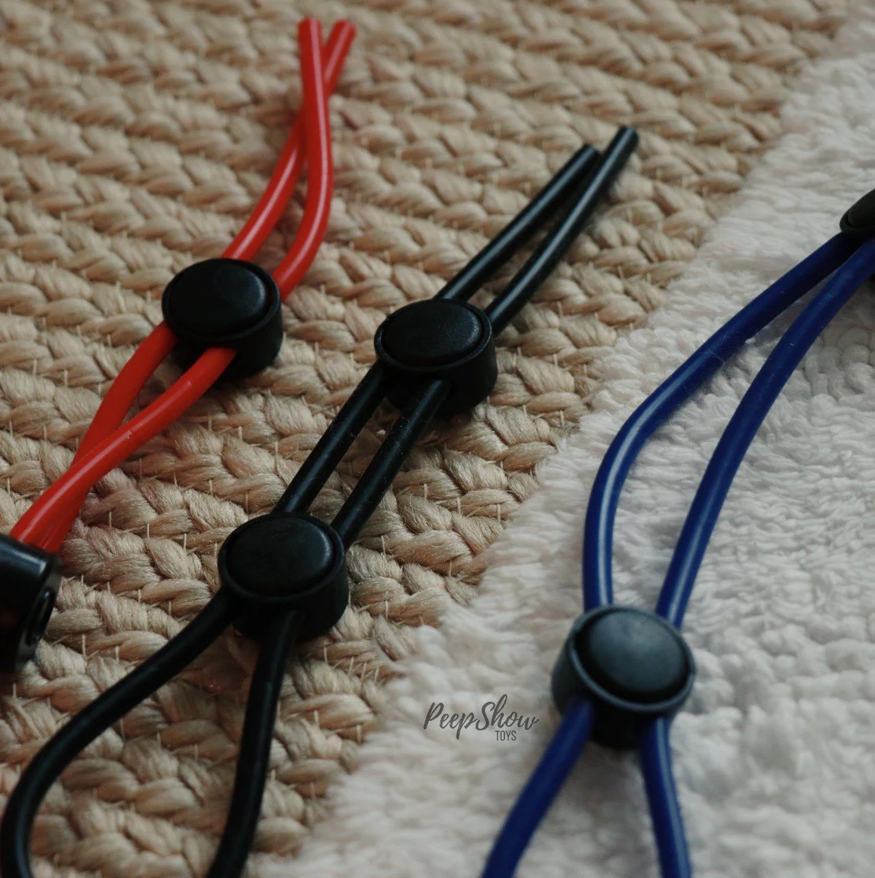 Blush Stay Hard Silicone Double Loop Cock Ring - Image 3