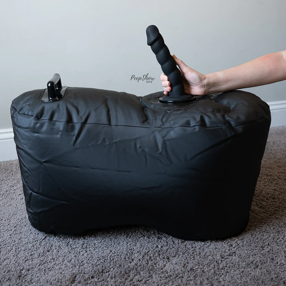 Body Dock Inflatable Love Seat Blow-Up Mount with Silicone Dildo - Image 11