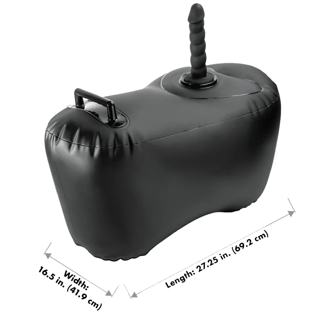 Body Dock Inflatable Love Seat Blow-Up Mount with Silicone Dildo - Image 7