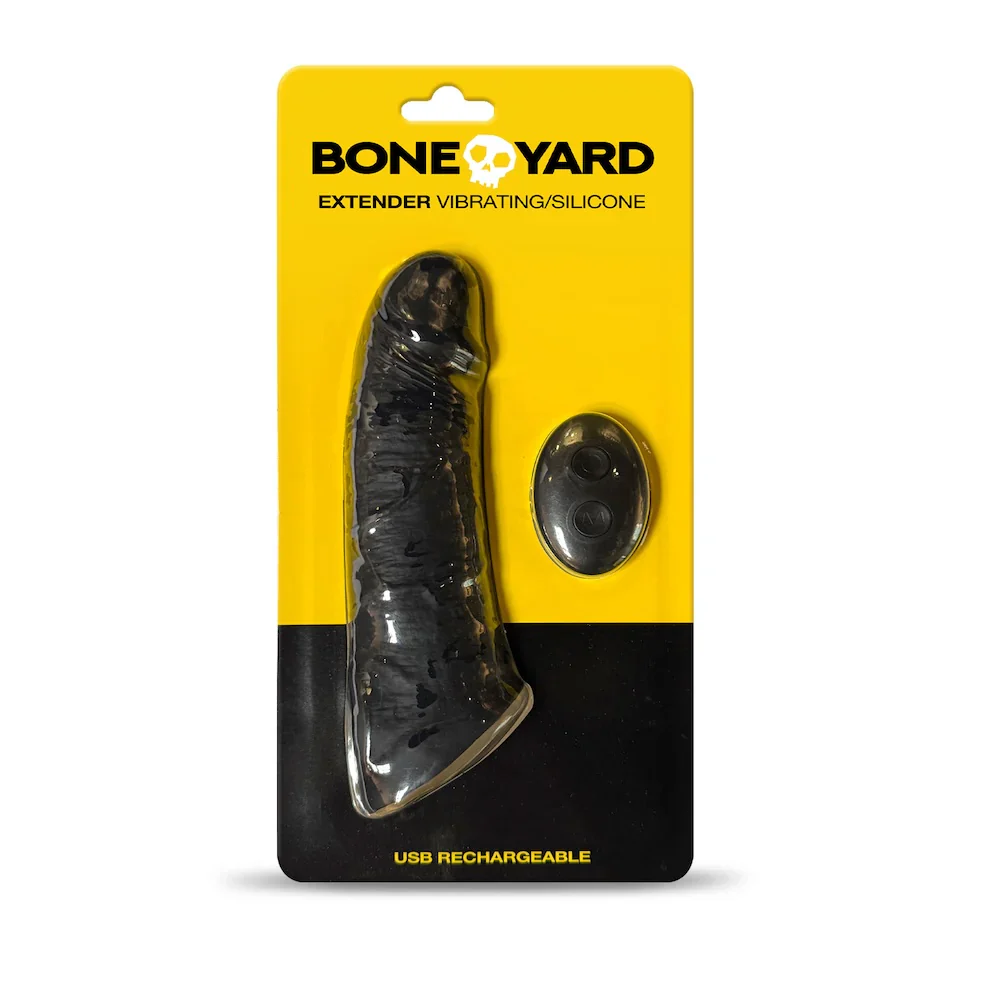 Boneyard Vibrating Penis Extender with Remote