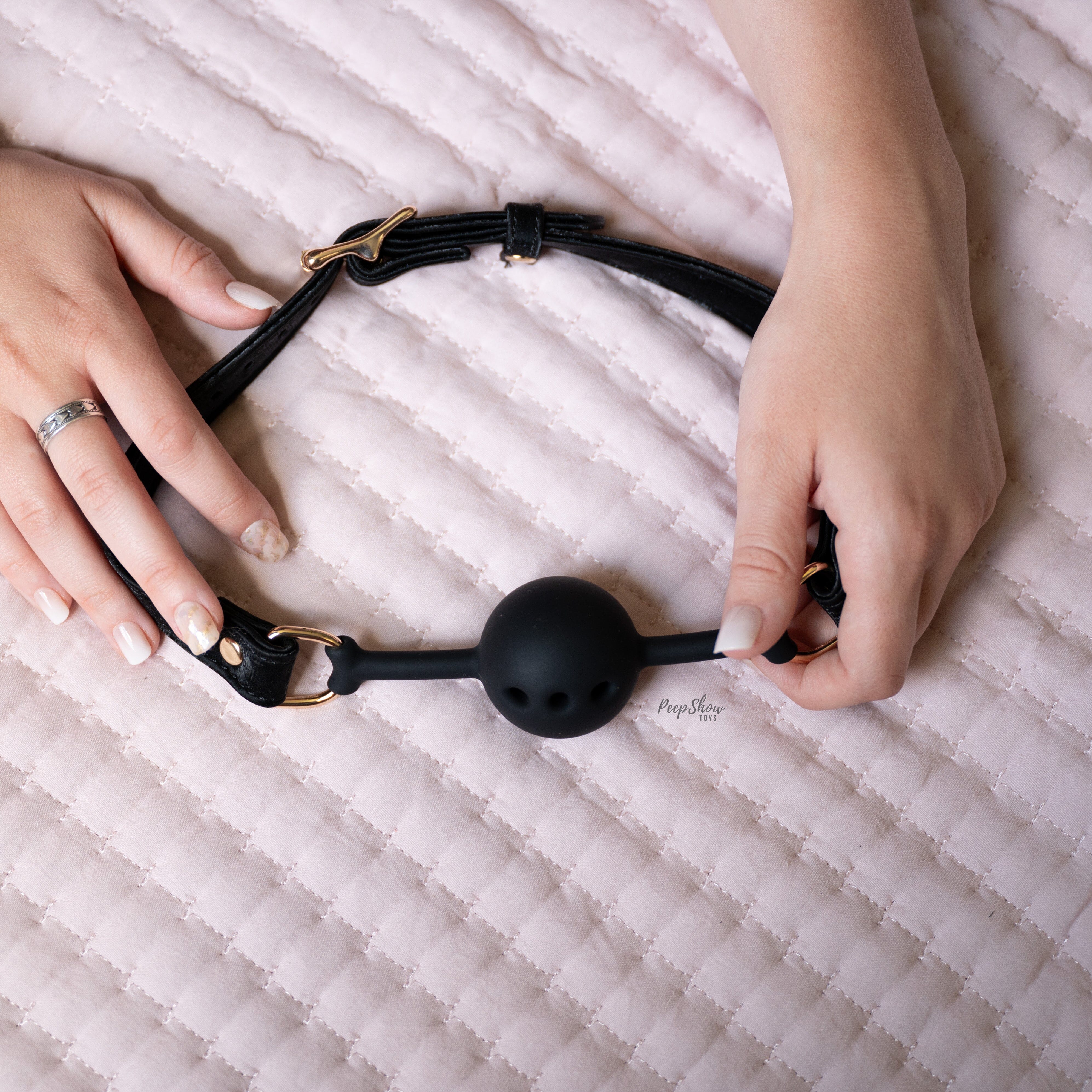 Boudoir Amor Breathable Silicone Ball Gag - Image 2