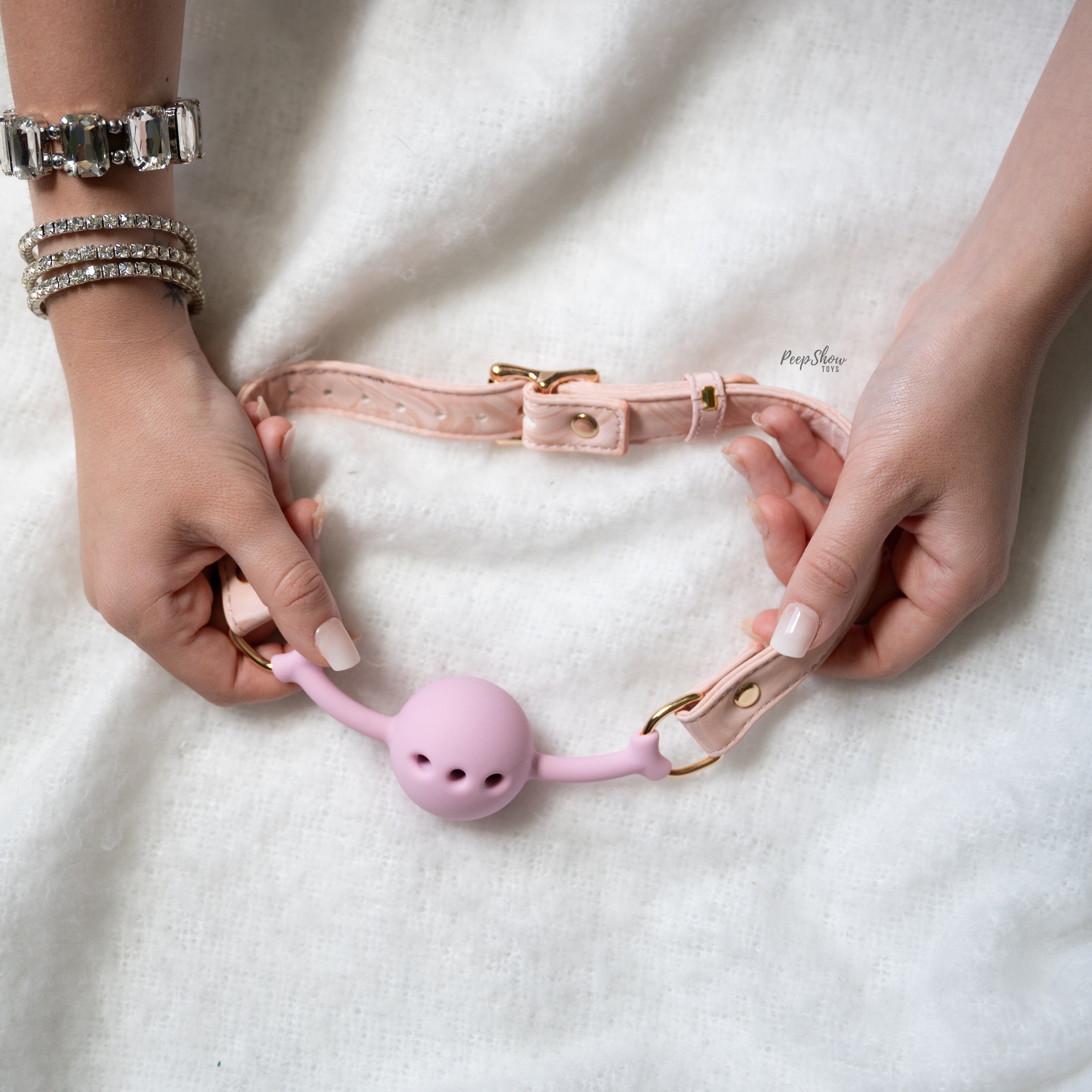 Boudoir Amor Breathable Silicone Ball Gag - Image 3