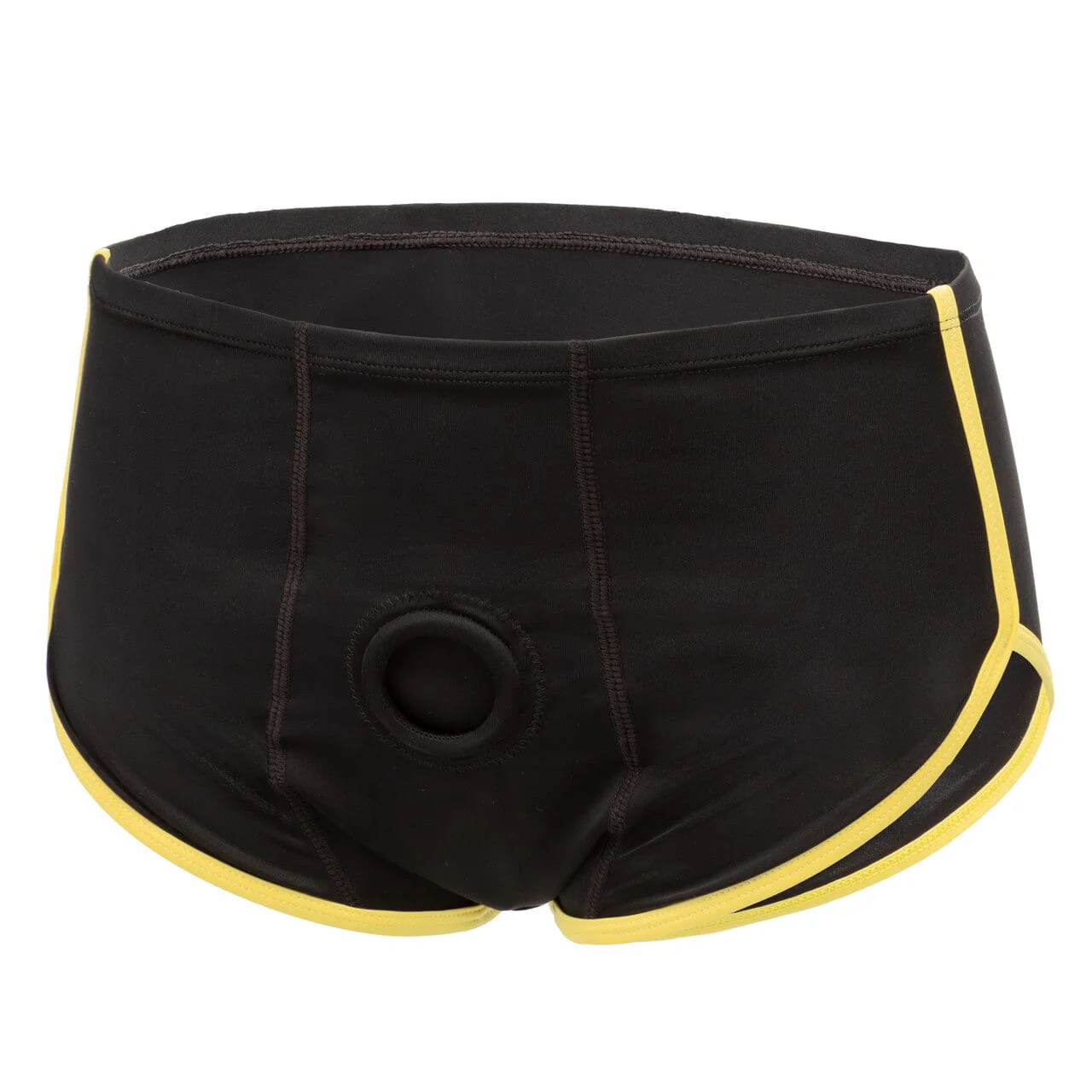 Boundless™ Black & Yellow Brief Strap-On Harness - Choice of 3 Sizes - Image 2