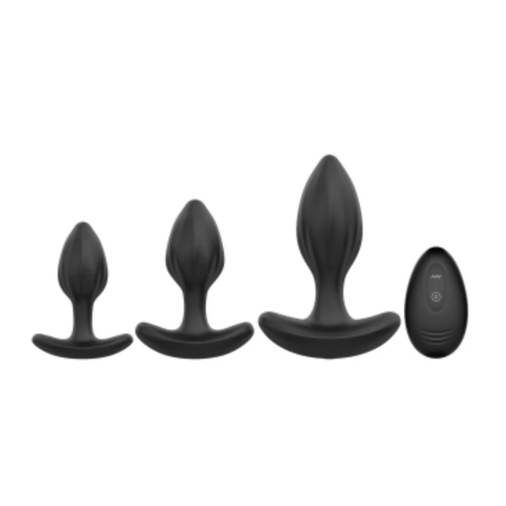 Climb Anal Trainer Kit - 3 Silicone Butt Plugs - Image 6