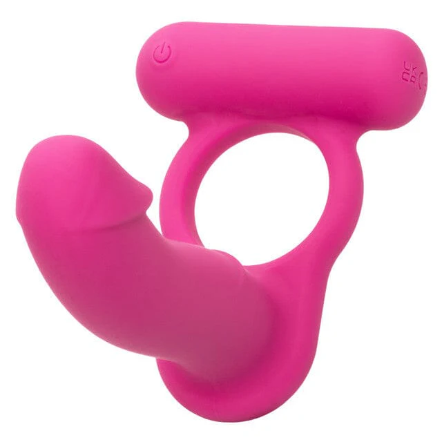 Double Diver Vibrating Cock Ring for DP + Clitoral Stimulation - Image 5