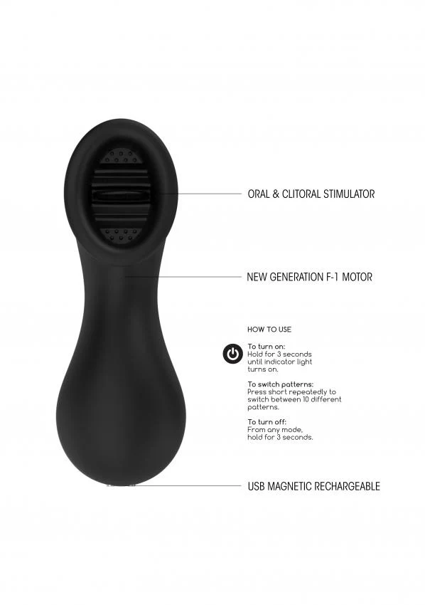 Dreamy Oral Clitoral Stimulator by Shots - Image 5
