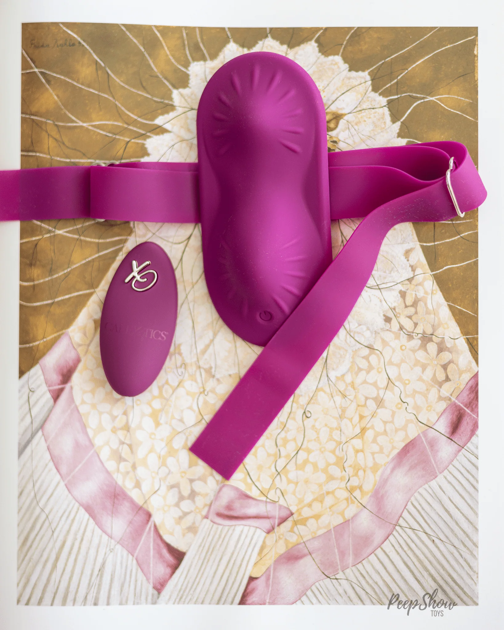 Dual Rider Remote Control Grinder Vibrator with Thigh Strap - Image 3