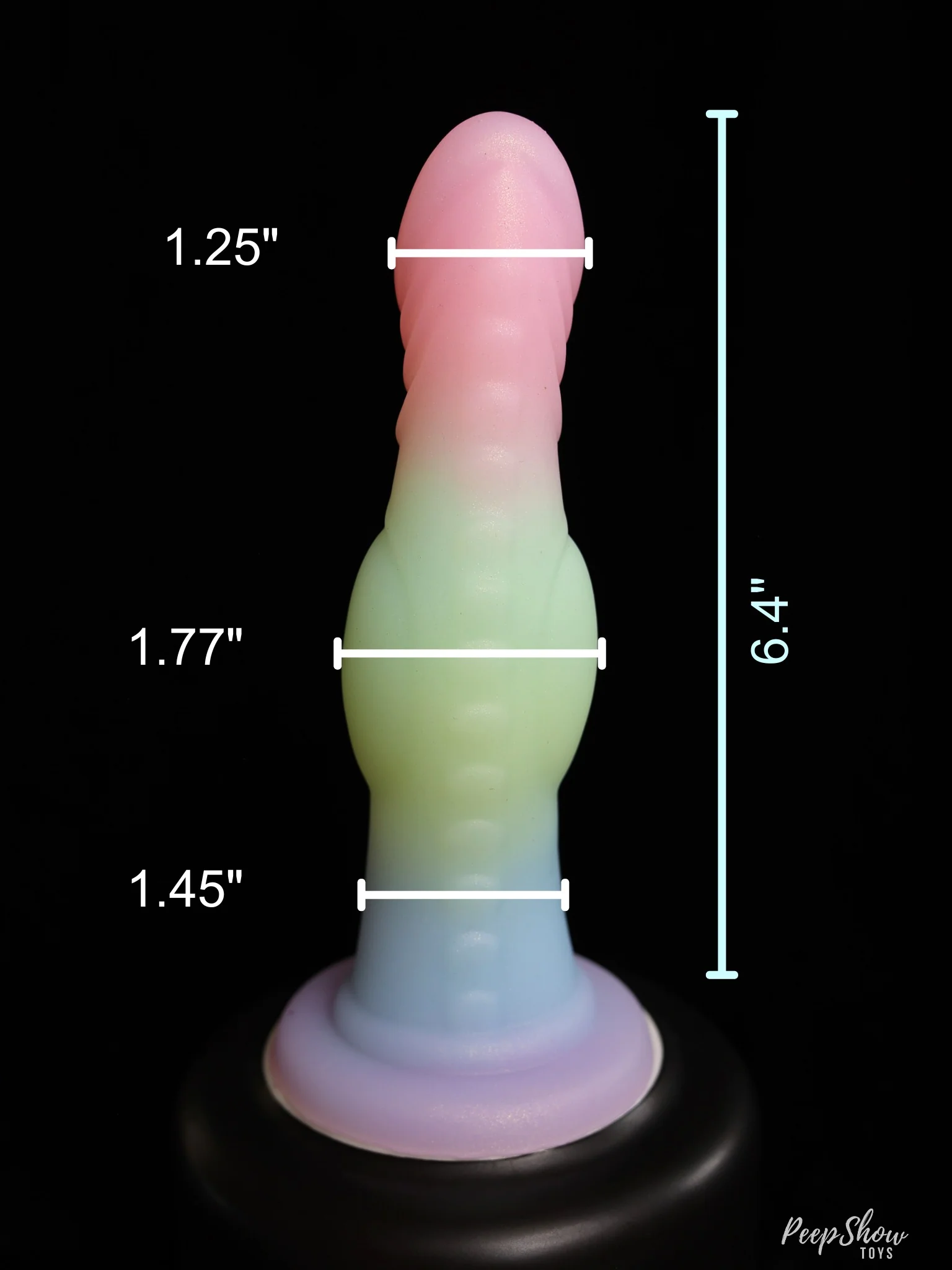 EZ-Knot Silicone Dildo - Easy 1st Knotted Dildo - Image 4