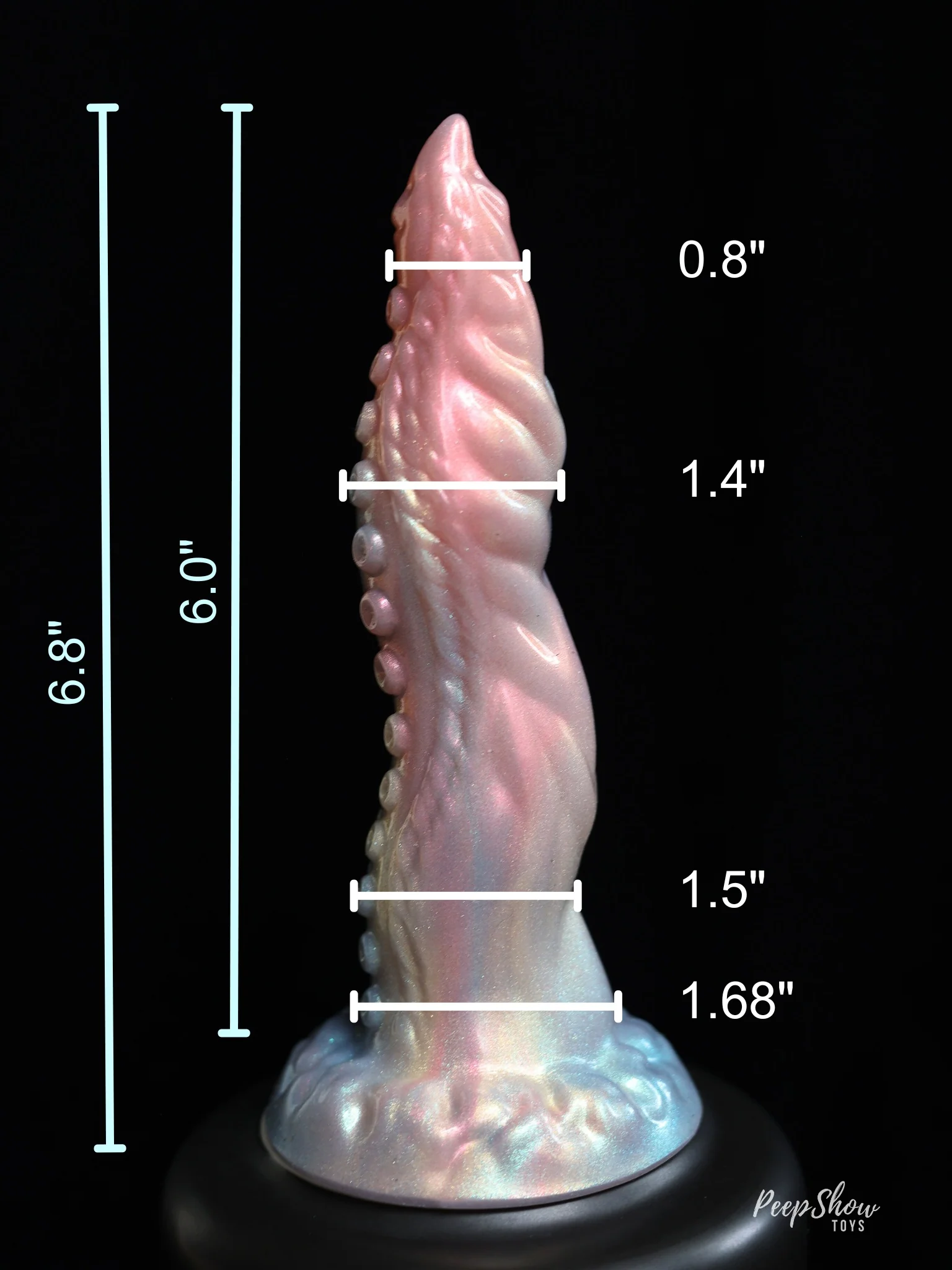 EZ-Tenta Silicone Dildo - Easy 1st Tentacle Toy - Image 9