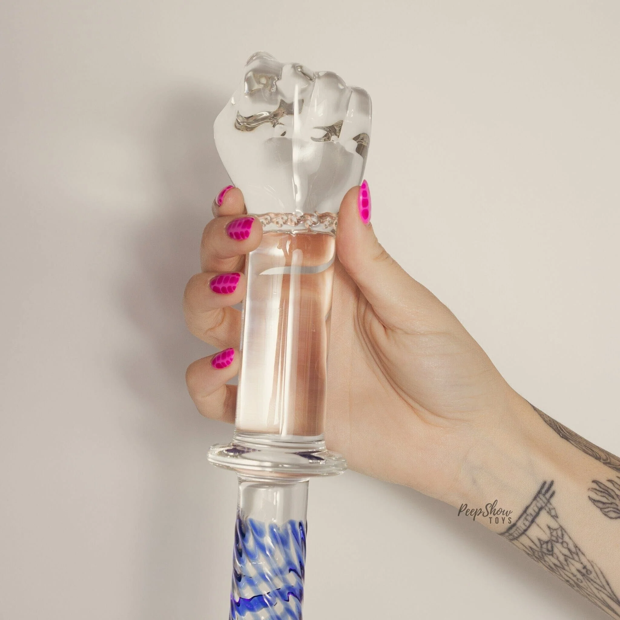 Glas 11-Inch Glass Fisting Dildo - Image 3