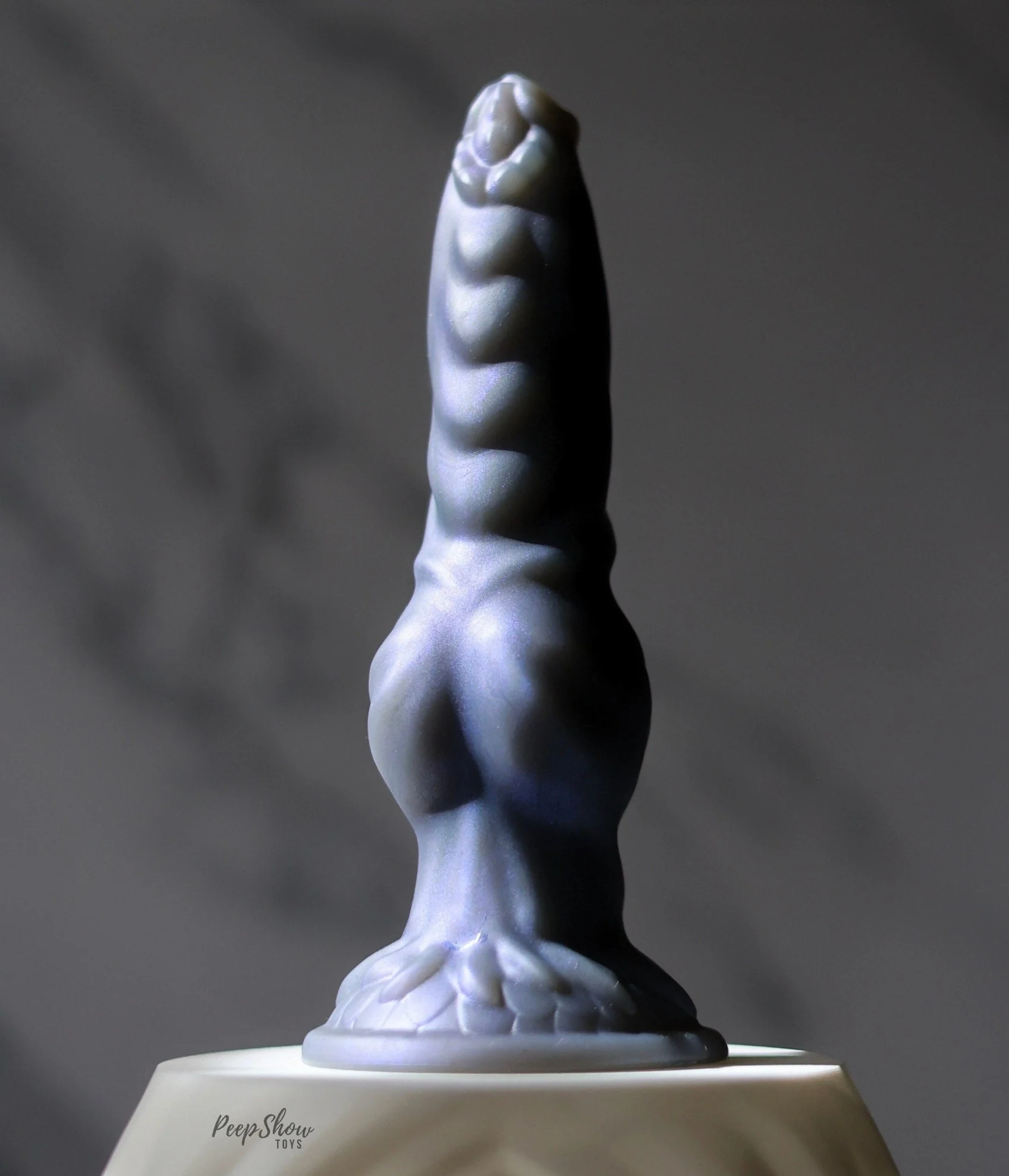 Gnarr Fantasy Dildo with Knot - Squish-Soft Silicone - Image 13