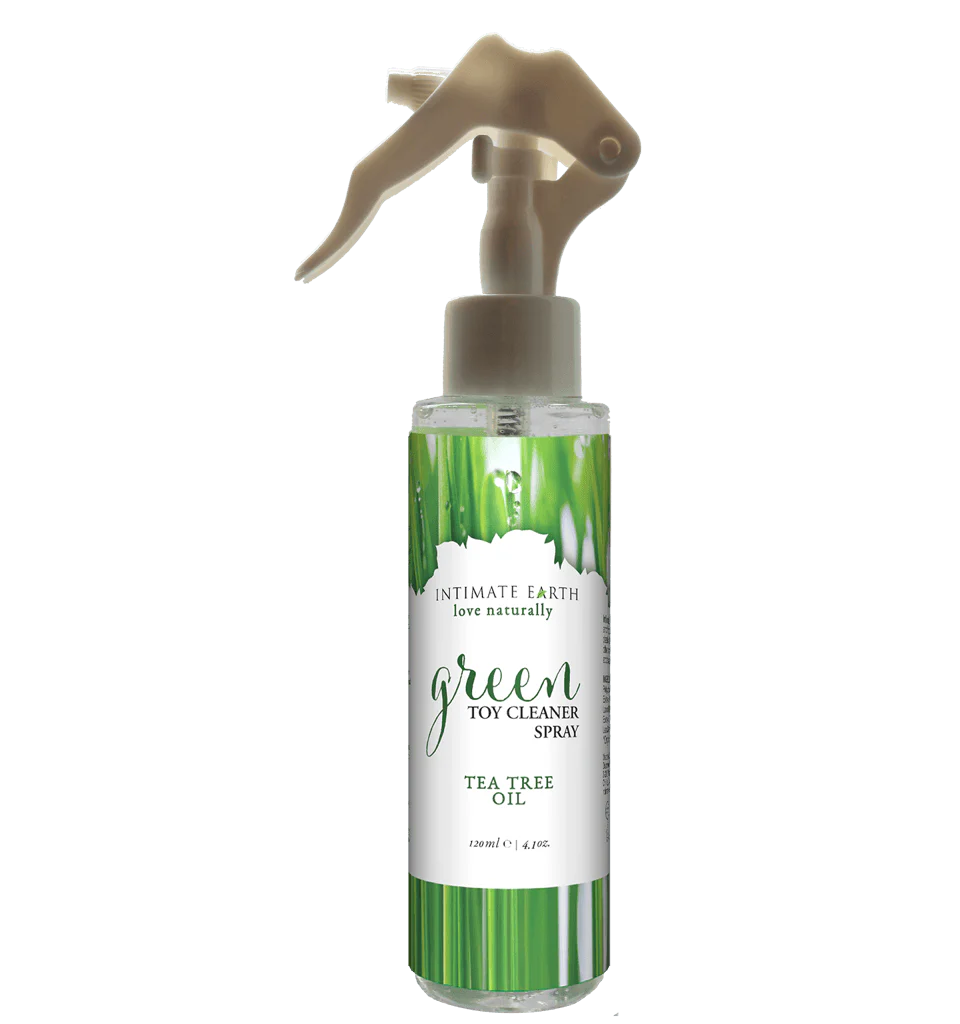 Intimate Earth Green Toy Cleaner Spray - 4.2 oz - Image 2