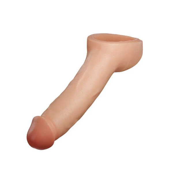 Thrive Realistic Penis Extender Sleeve, Stretchy Soft Silicone - Image 3
