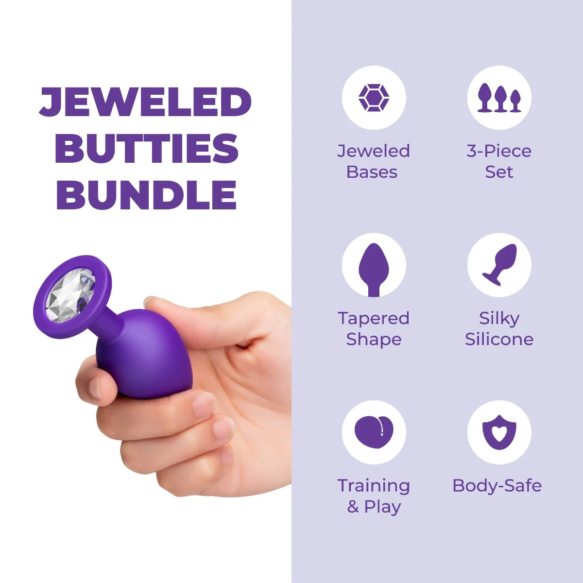 Jeweled Butties Anal Training Set - Image 4