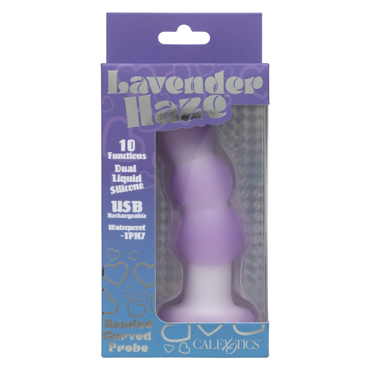 Lavender Haze Beaded Vibrating Probe - Image 3