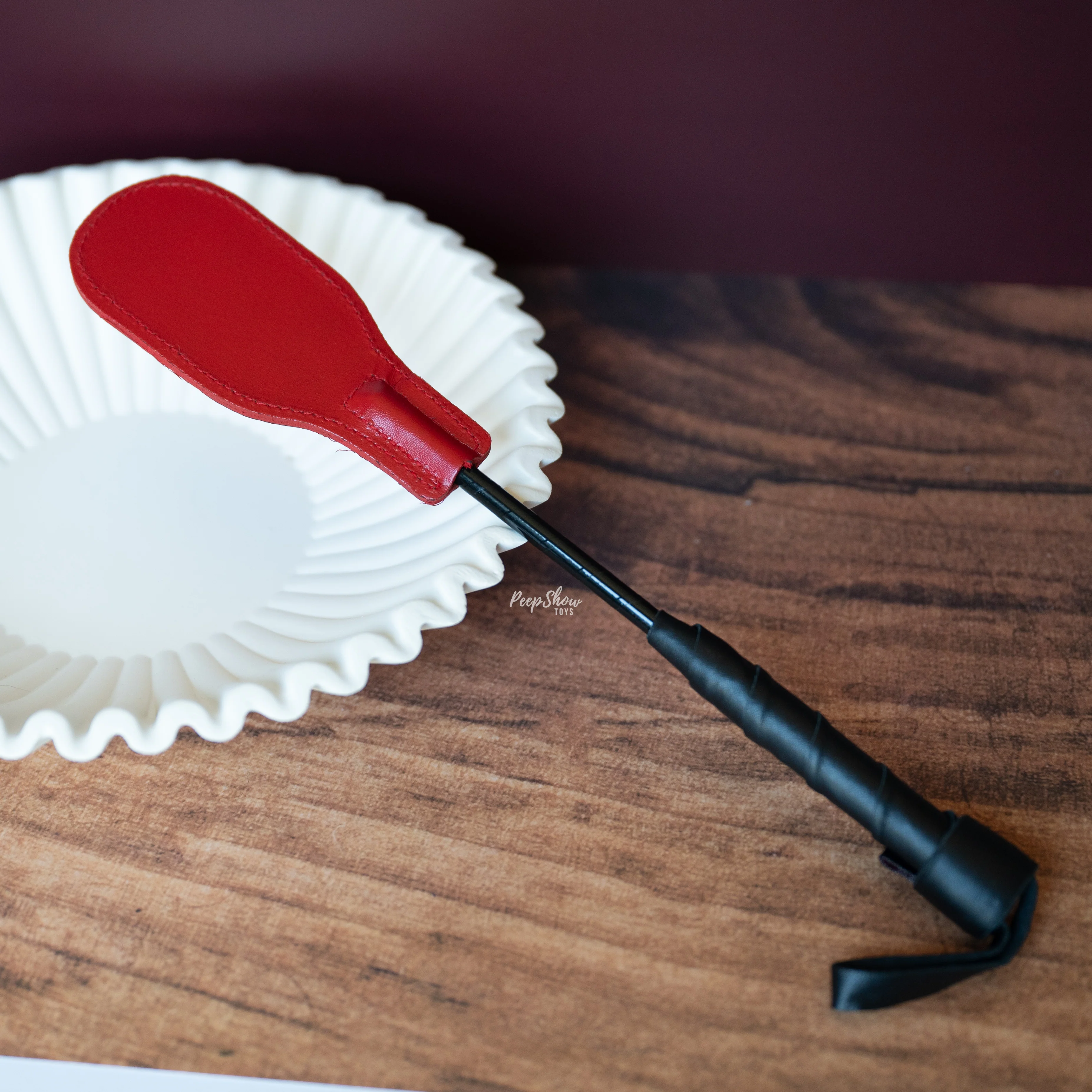 Leather Mini Oval Paddle - Image 3