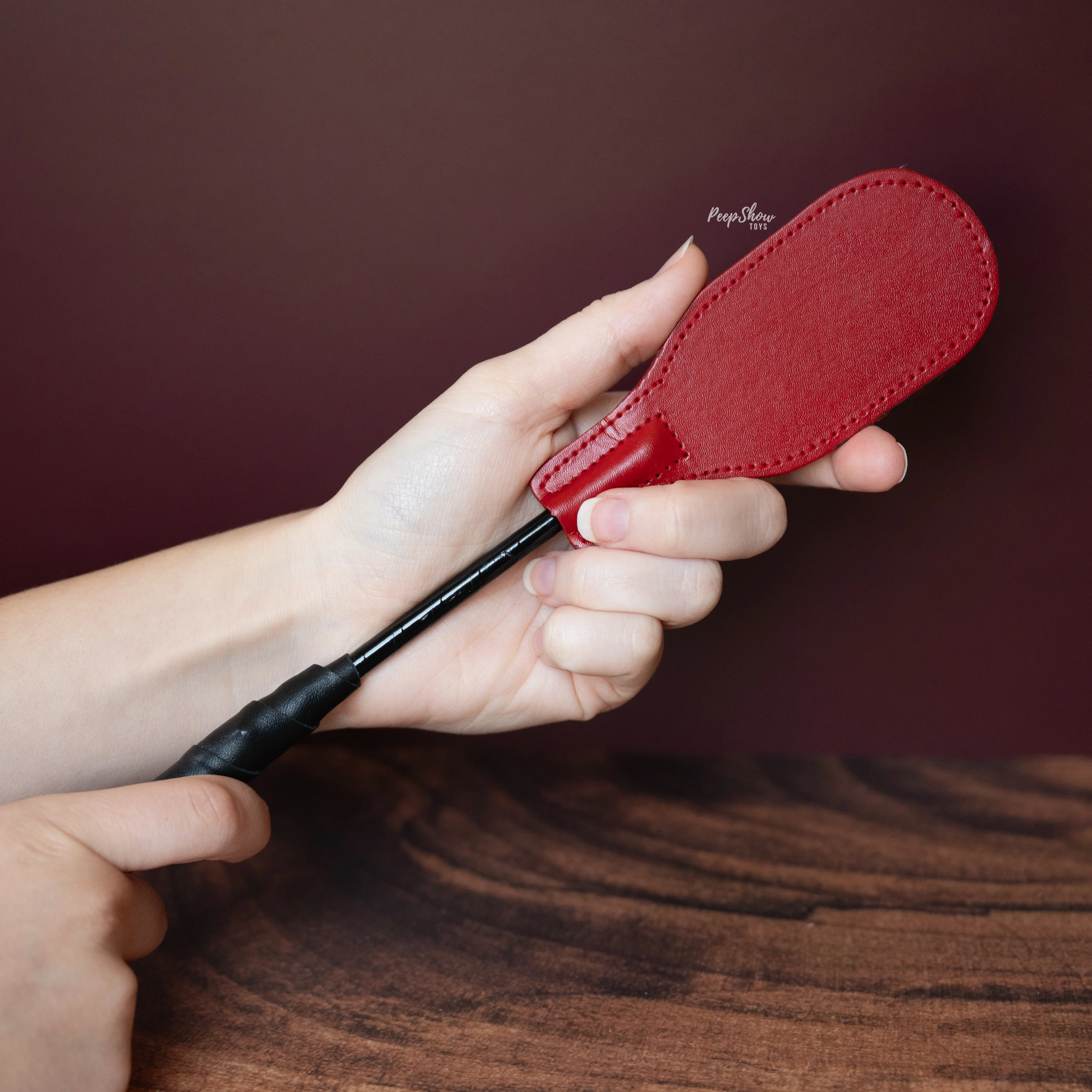 Leather Mini Oval Paddle - Image 4