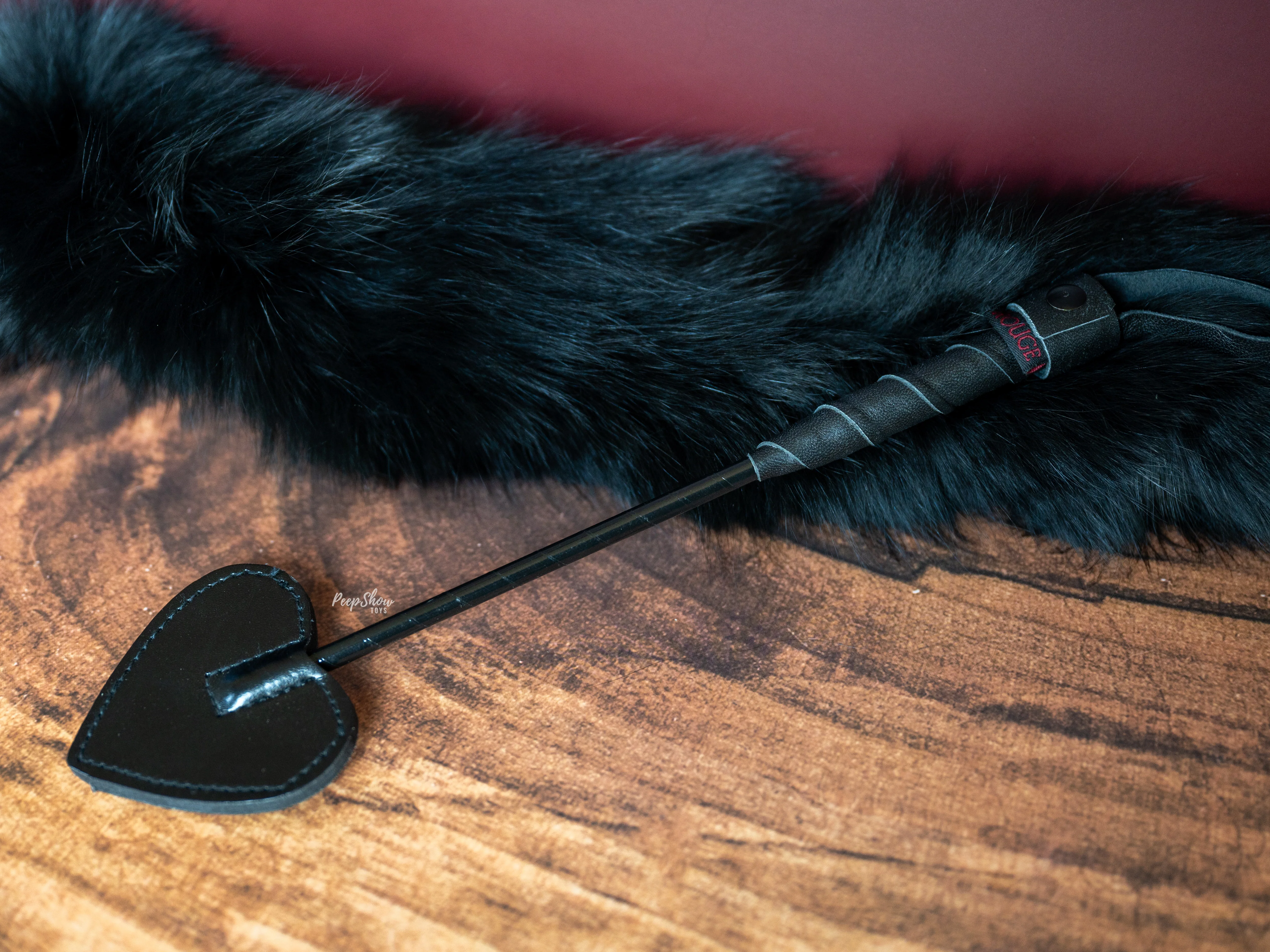 Leather Mini Spade Paddle - Image 2