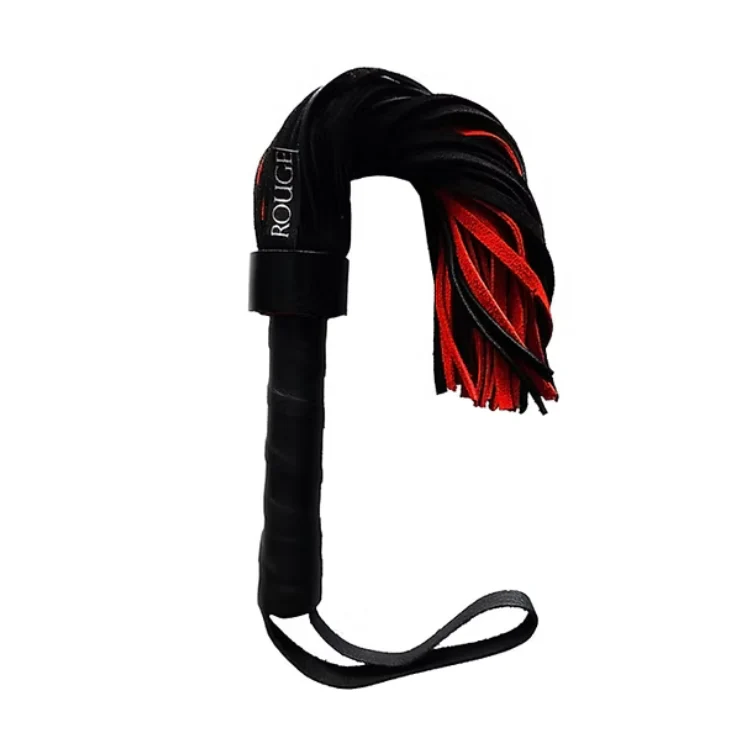 Leather Short Handle Suede Flogger - Image 4