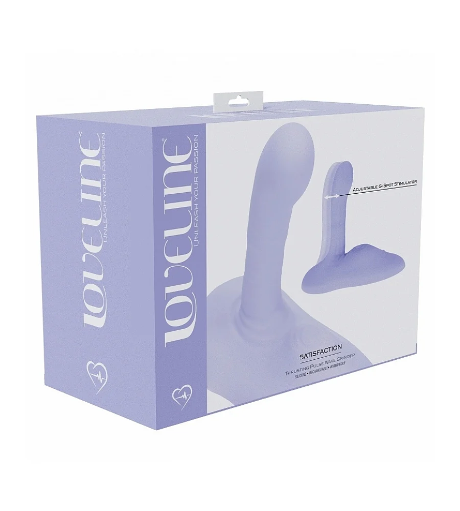 Loveline Satisfaction - Vibrating + Clitoral Tapping Grinder Toy - Image 5