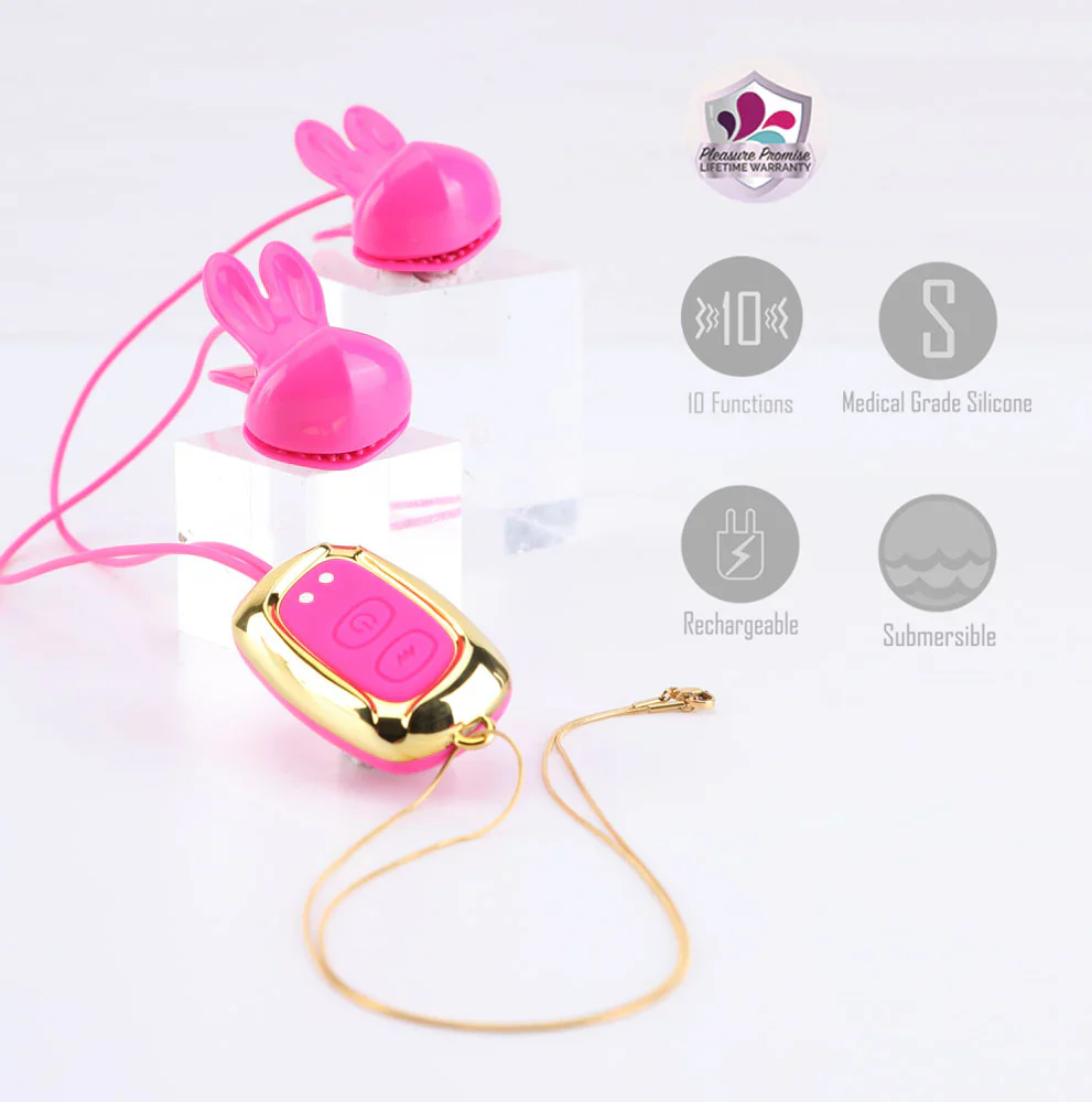 Molli Vibrating Nipple Clamps - Image 6