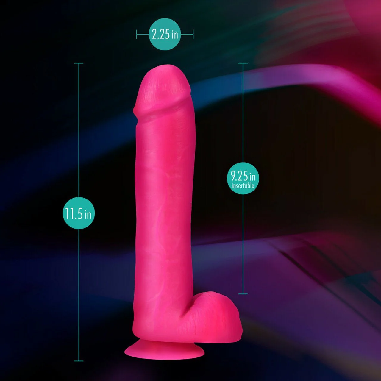 Neo Elite 11 Inch - Gigantic Dual-Density Silicone Dildo - Image 2