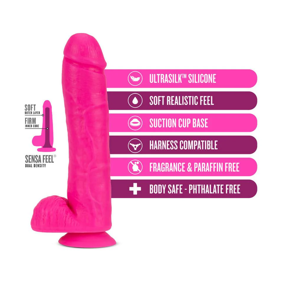 Neo Elite 11 Inch - Gigantic Dual-Density Silicone Dildo - Image 3