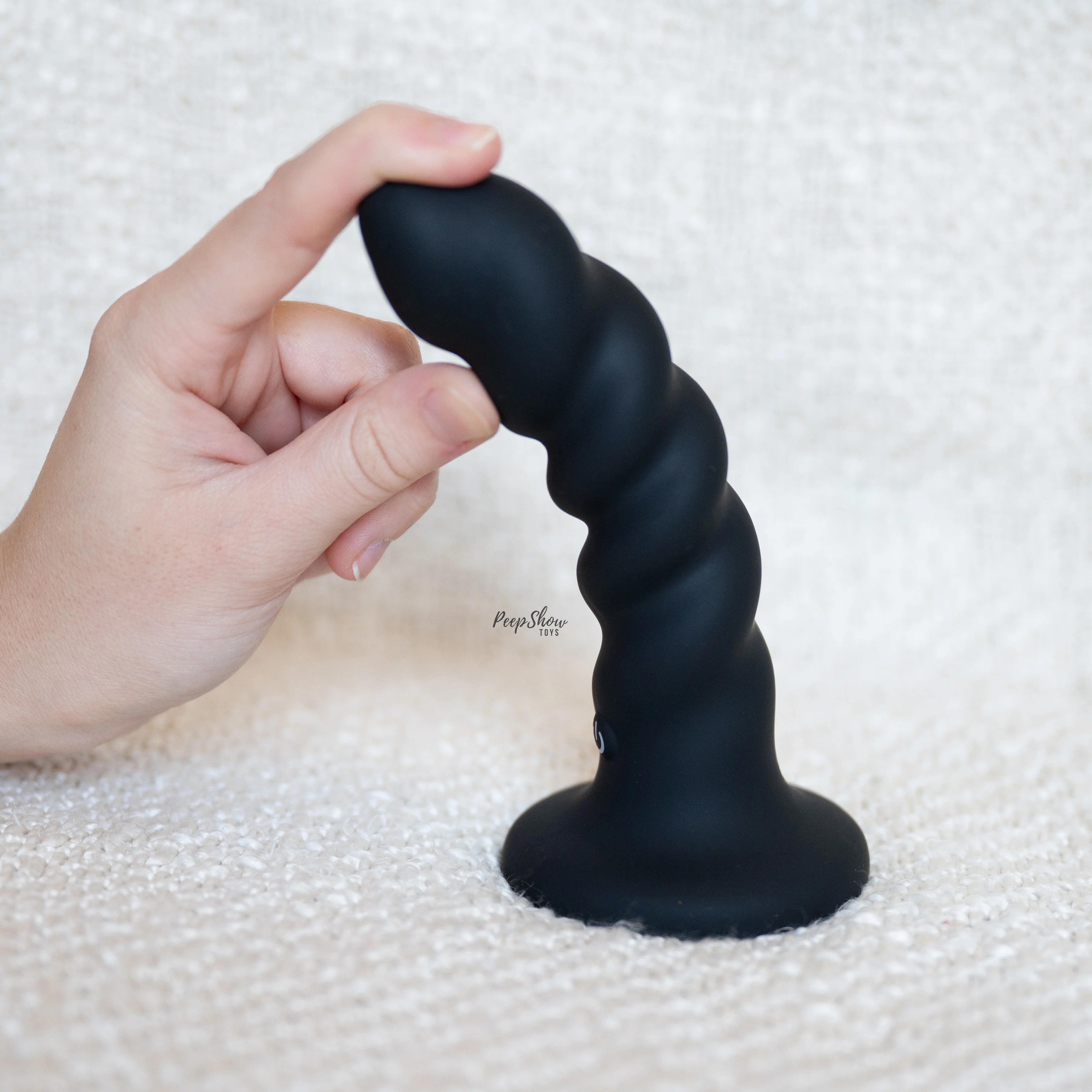 Onyxxx™ Rechargeable Rippled Probe - 10-Speed Vibrating Dildo - Image 4