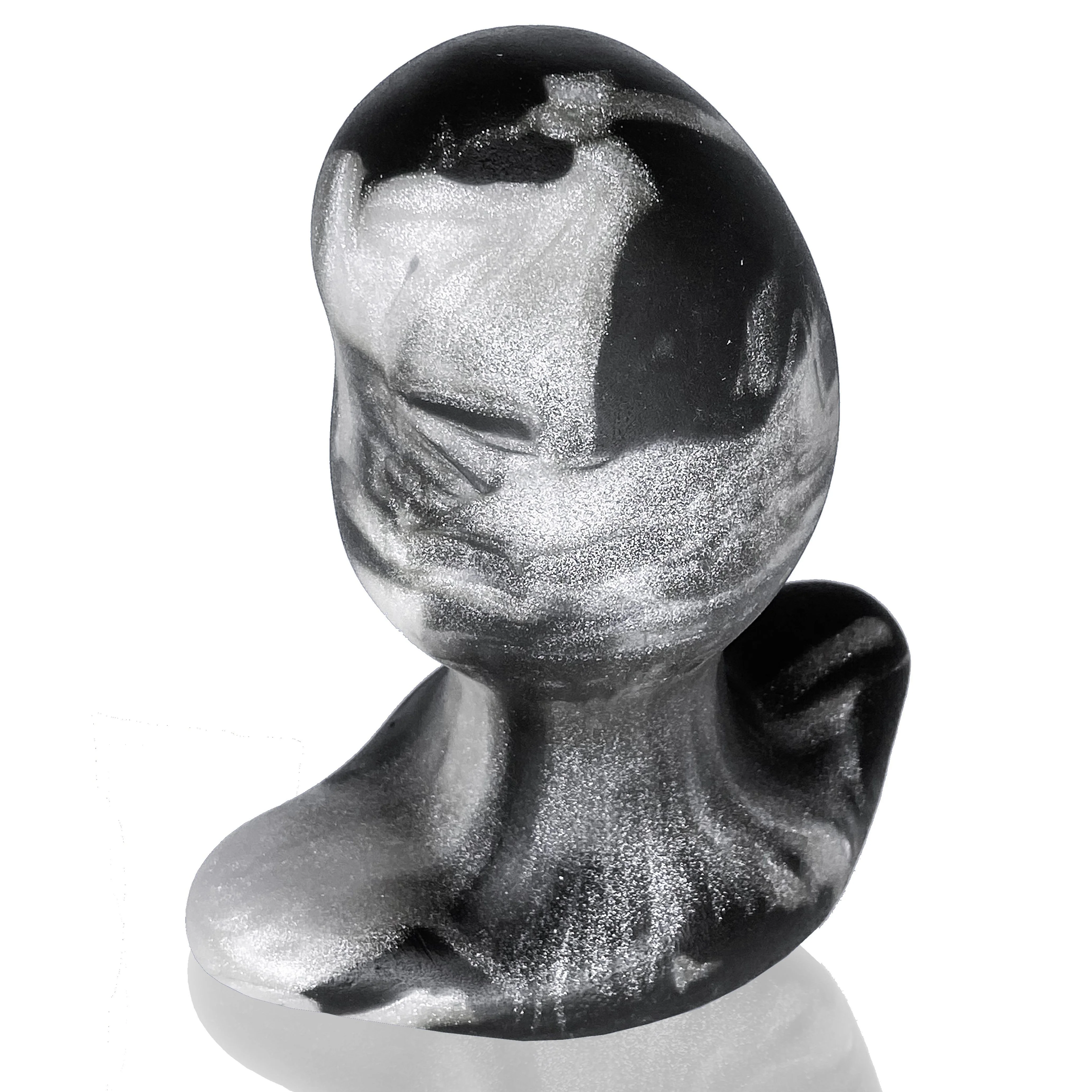 Oxballs Ergo Platinum Swirl Silicone Butt Plug - Image 4