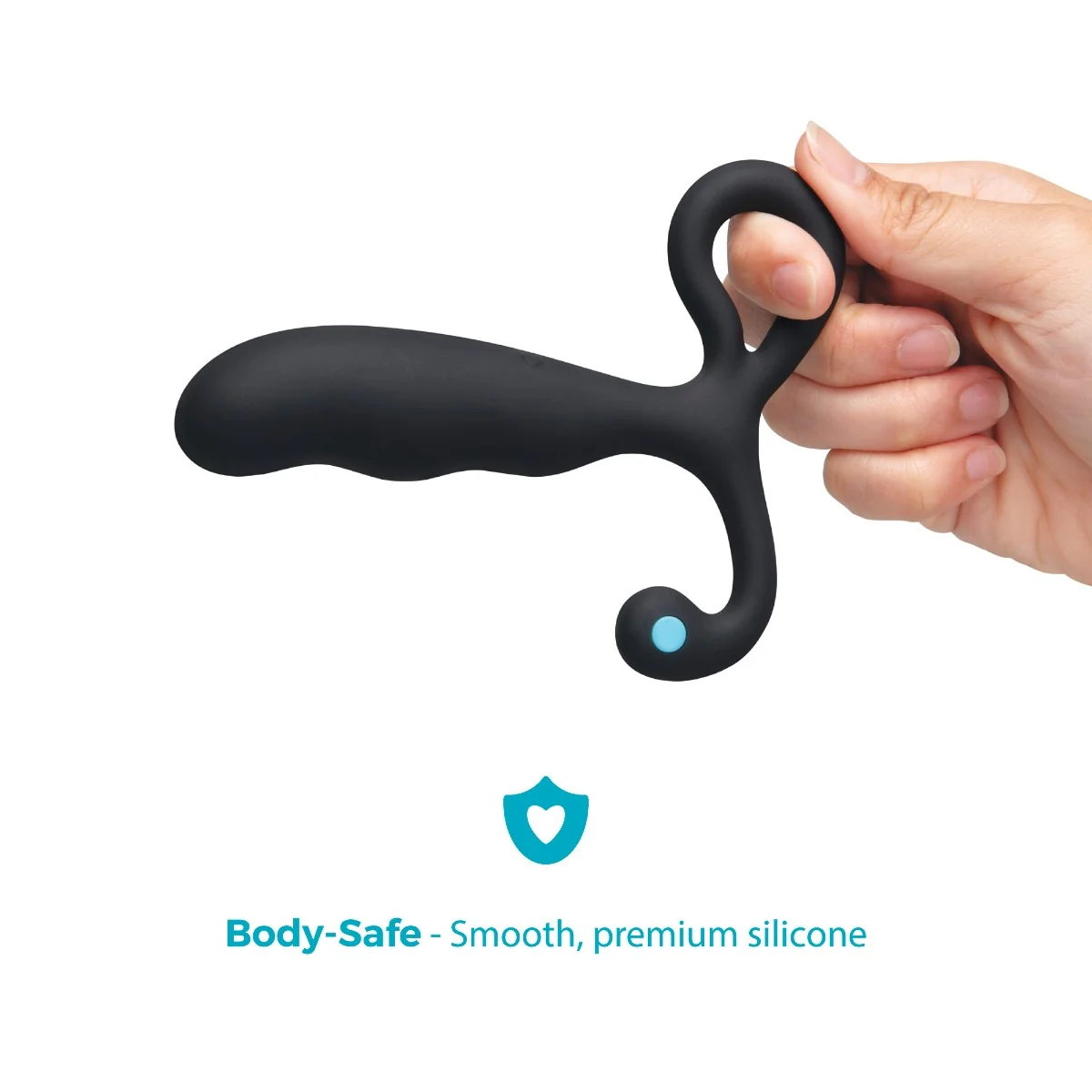 P-Spot Vibing Vibrating Silicone Prostate Massager - Image 4