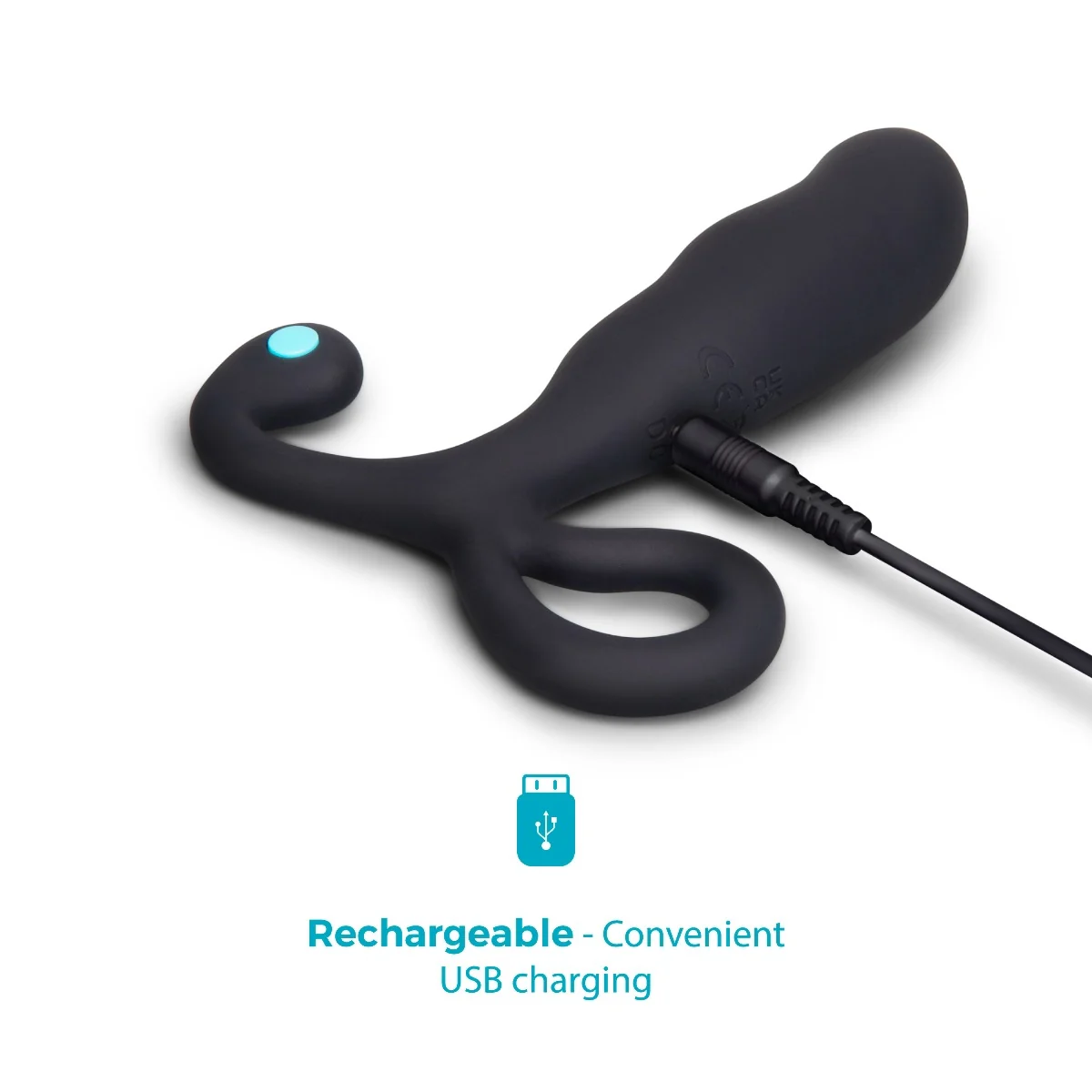 P-Spot Vibing Vibrating Silicone Prostate Massager - Image 5