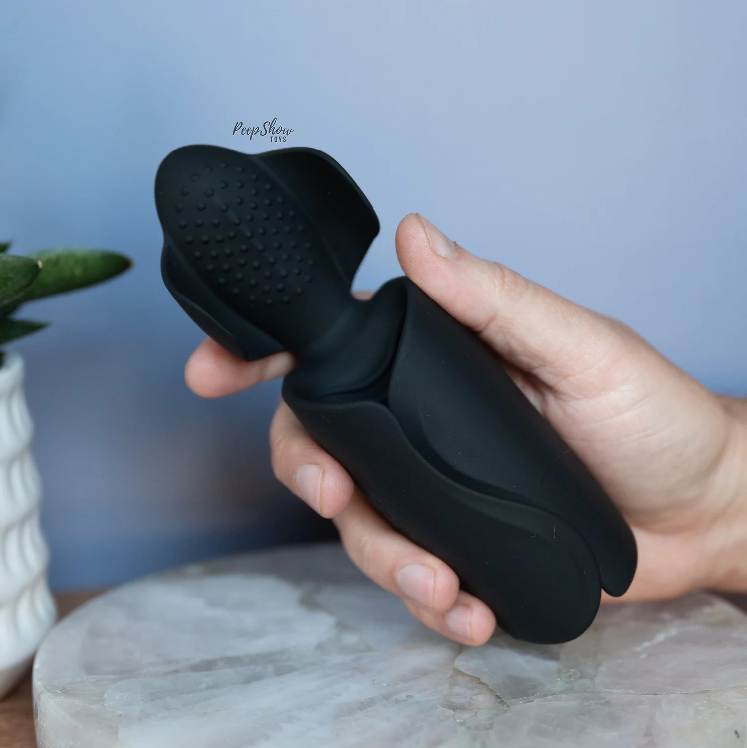 Penis & Balls Stimulating Masturbator with Vibration - Image 3