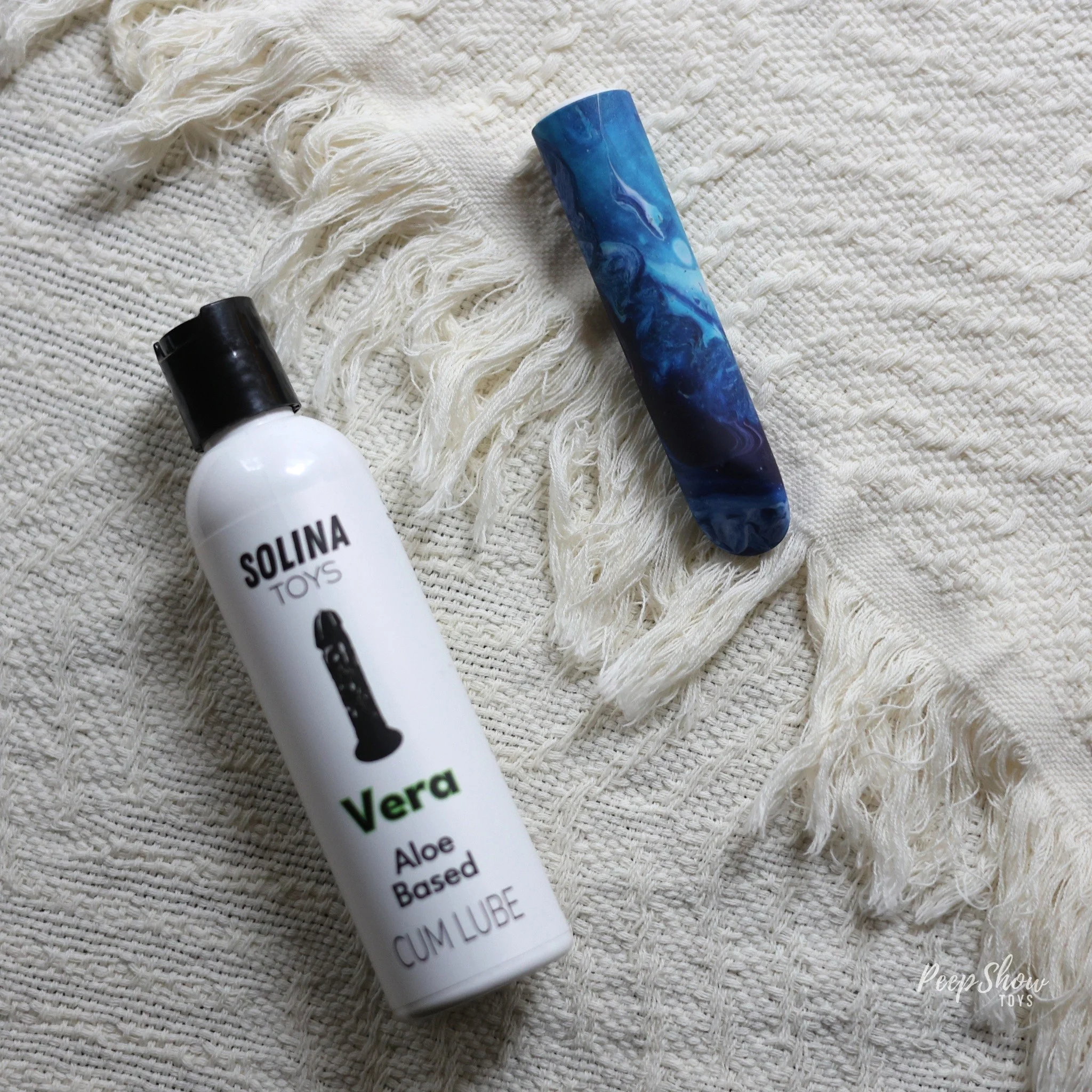 Power Vibe Azure Bullet + Vera Aloe Lube Bundle - Image 8