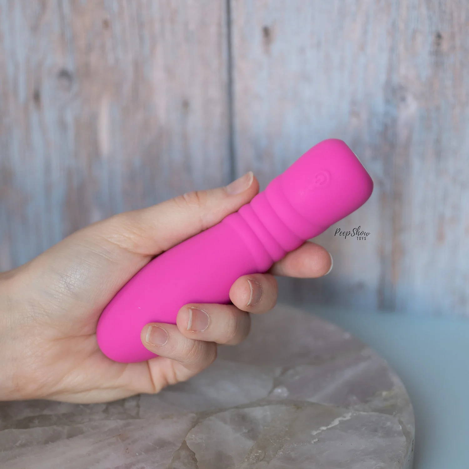 Pretty in Pink Blush Silicone Bullet Vibrator - Image 3