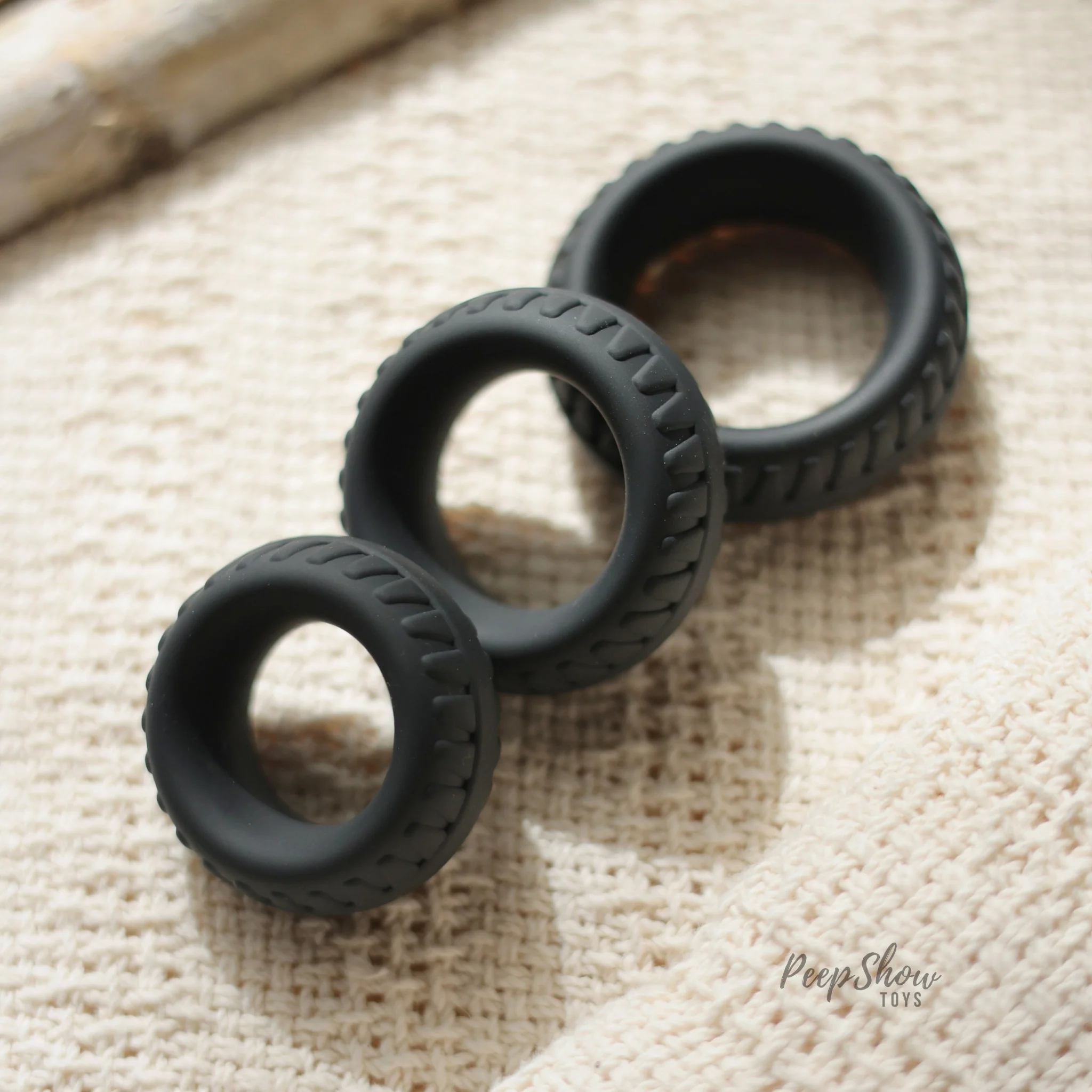 Radial Soft Silicone Rings 3-Pack