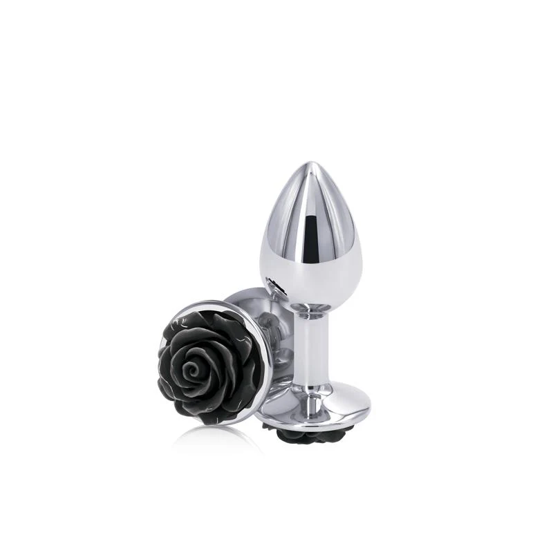 Rear Assets Black Rose Anal Plug by NS - Image 2