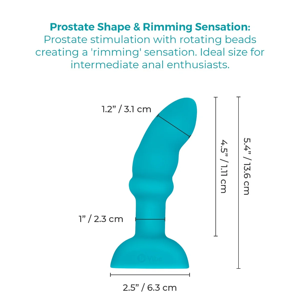 Remote Control Rimming P-Spot Plug